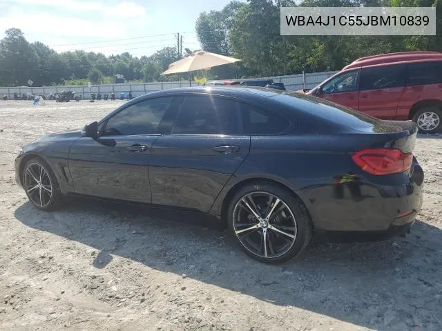 2018 BMW 430I Gran Coupe VIN: WBA4J1C55JBM10839 Lot: 63169284