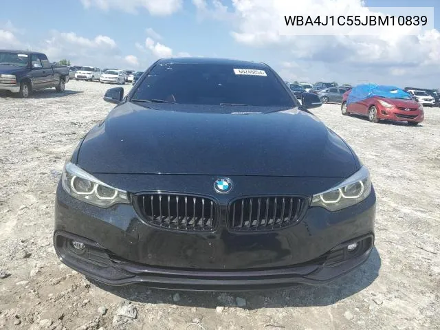 2018 BMW 430I Gran Coupe VIN: WBA4J1C55JBM10839 Lot: 63169284