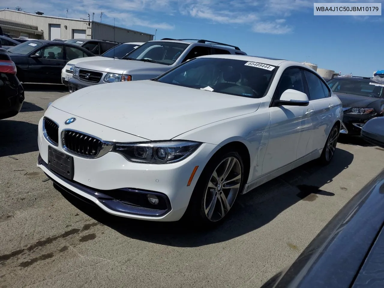 2018 BMW 430I Gran Coupe VIN: WBA4J1C50JBM10179 Lot: 65489444