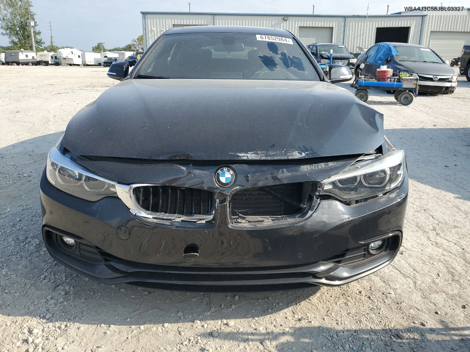 2018 BMW 430Xi Gran Coupe VIN: WBA4J3C58JBL03327 Lot: 67852984