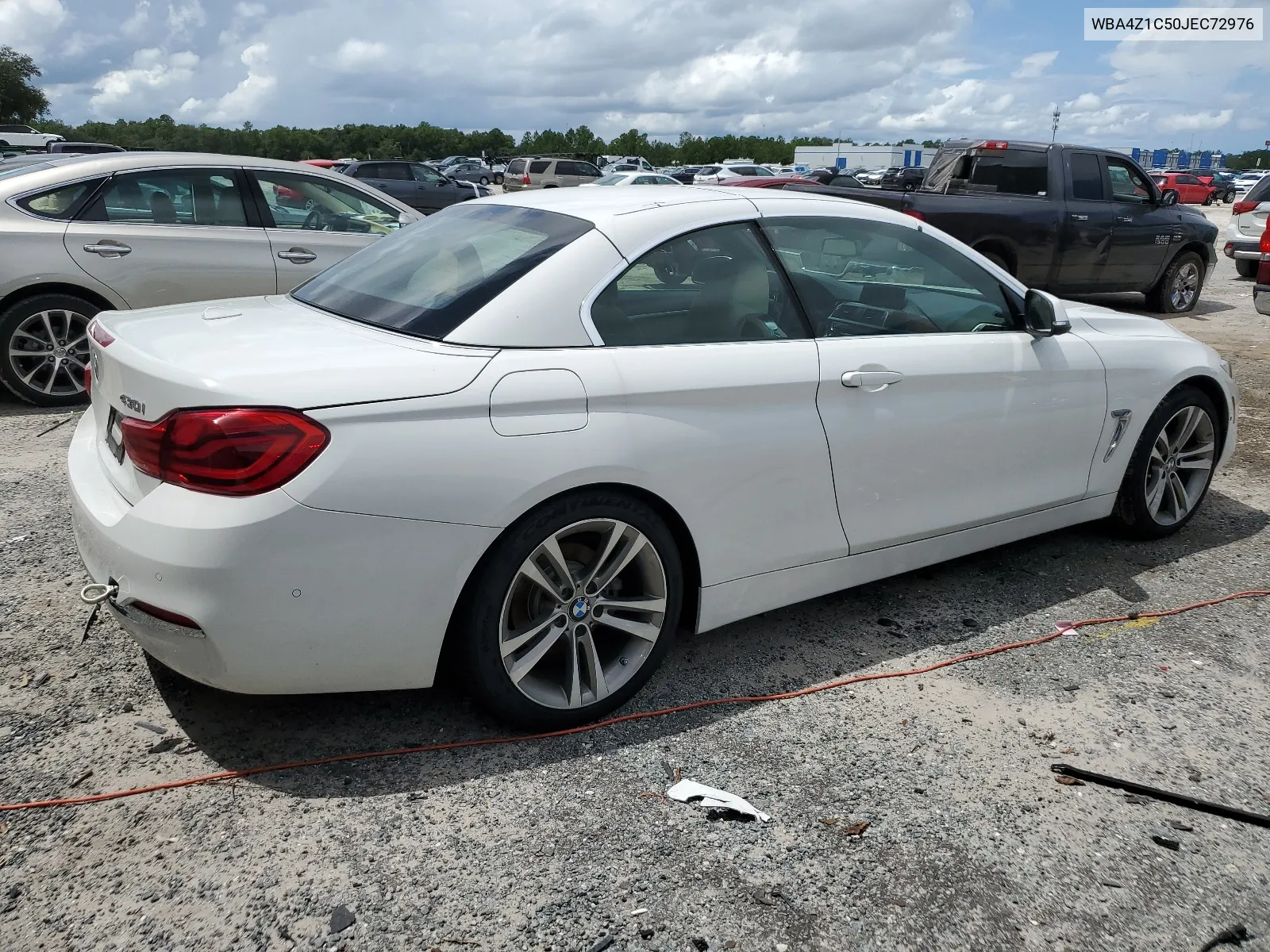 2018 BMW 430I VIN: WBA4Z1C50JEC72976 Lot: 68747554