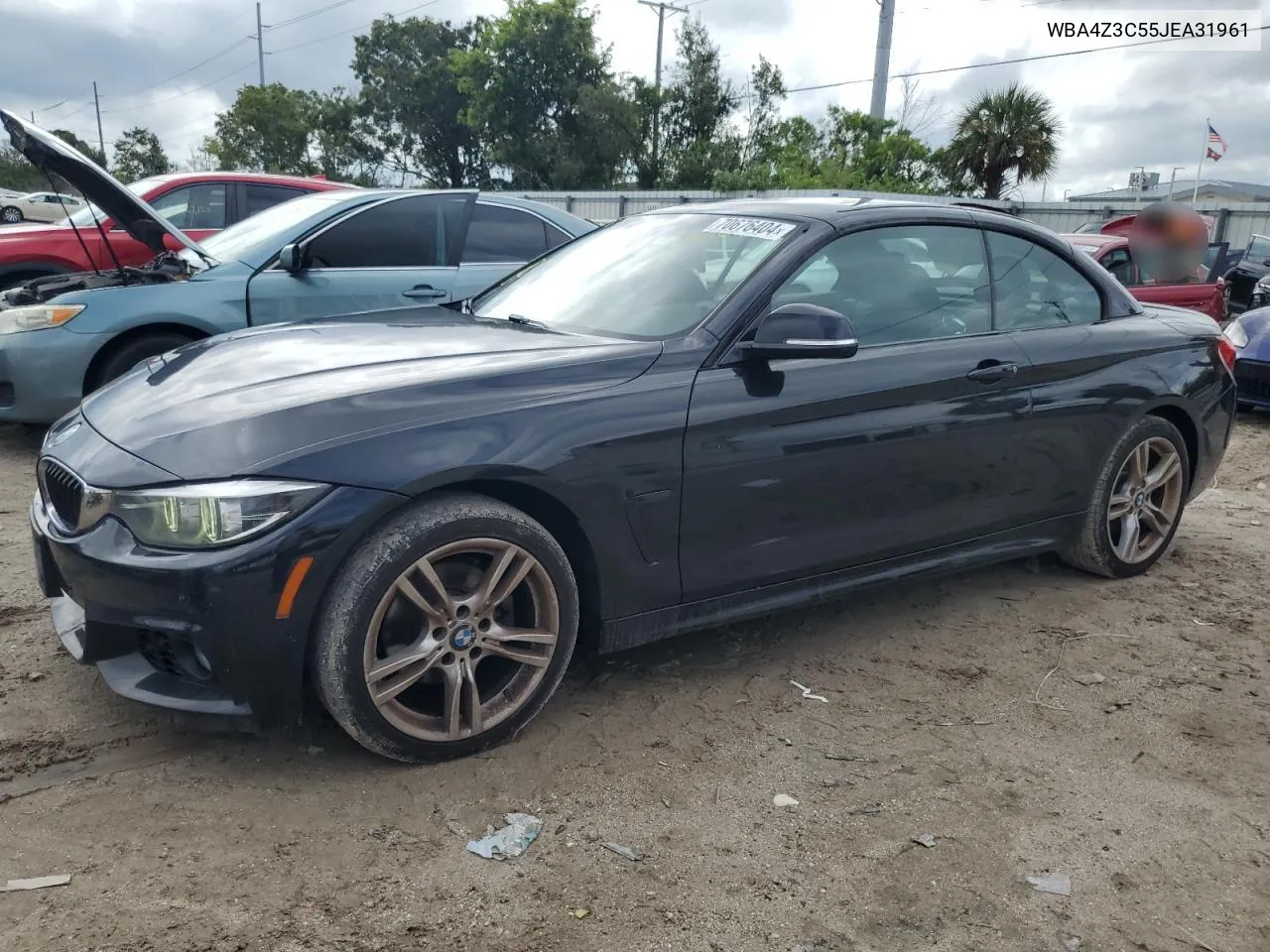 2018 BMW 430Xi VIN: WBA4Z3C55JEA31961 Lot: 70676404