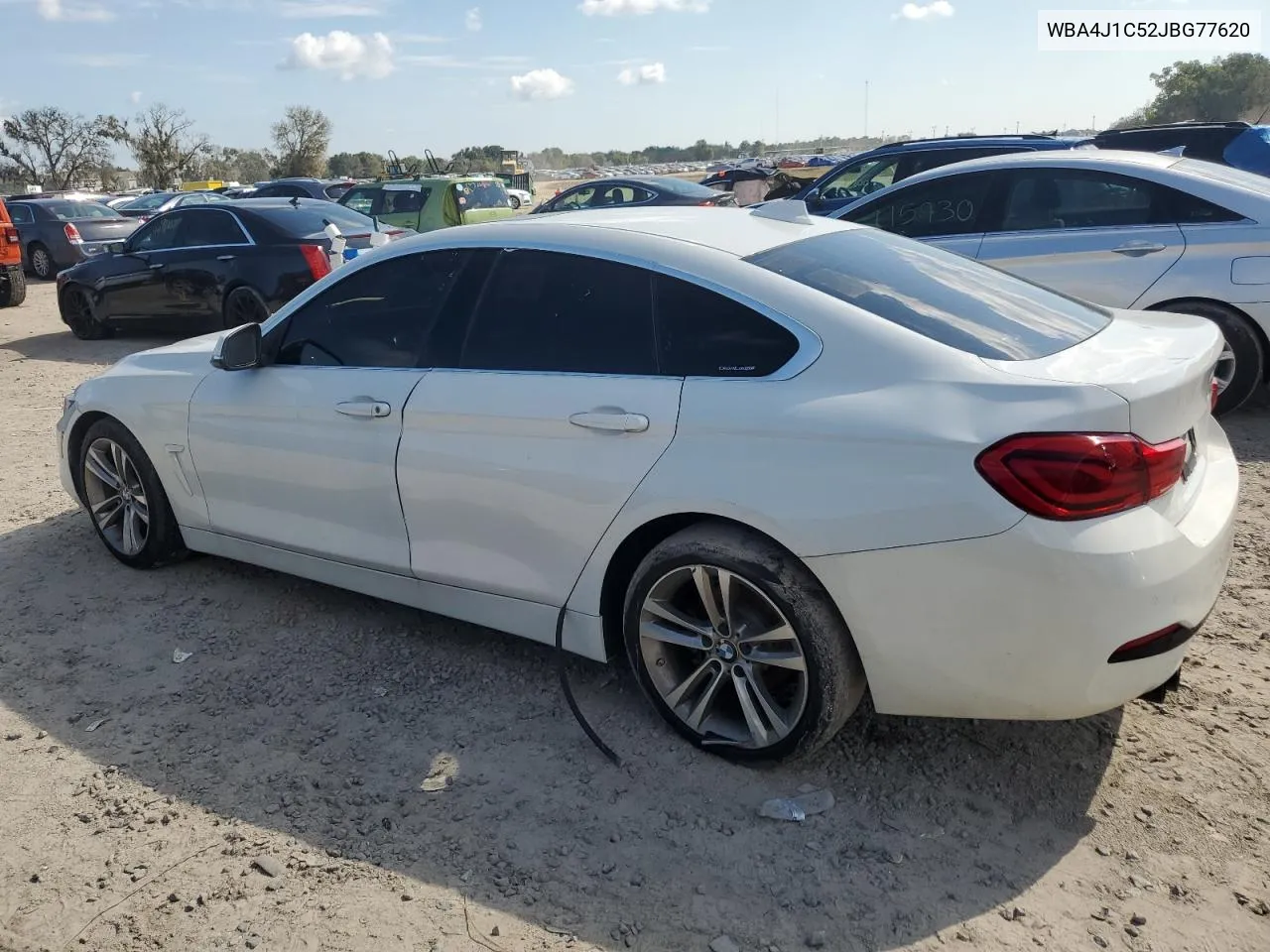 2018 BMW 430I Gran Coupe VIN: WBA4J1C52JBG77620 Lot: 71621424