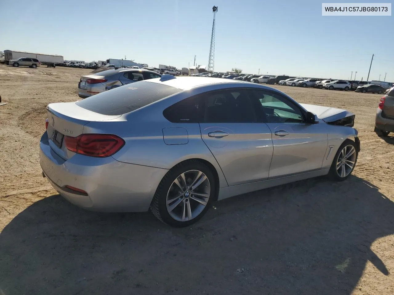 2018 BMW 430I Gran Coupe VIN: WBA4J1C57JBG80173 Lot: 72604024