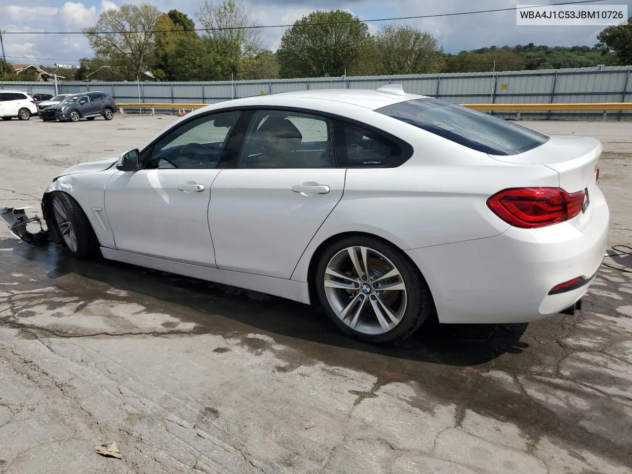 2018 BMW 430I Gran Coupe VIN: WBA4J1C53JBM10726 Lot: 73355584