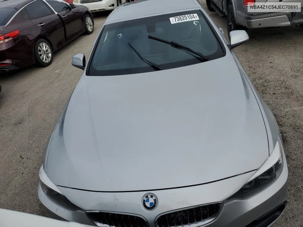 2018 BMW 430I VIN: WBA4Z1C54JEC70891 Lot: 73820104