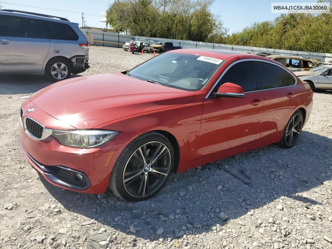 2018 BMW 430I Gran Coupe VIN: WBA4J1C5XJBA30060 Lot: 73868154