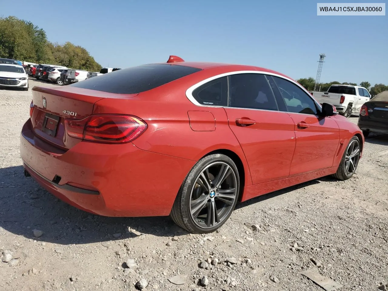 2018 BMW 430I Gran Coupe VIN: WBA4J1C5XJBA30060 Lot: 73868154