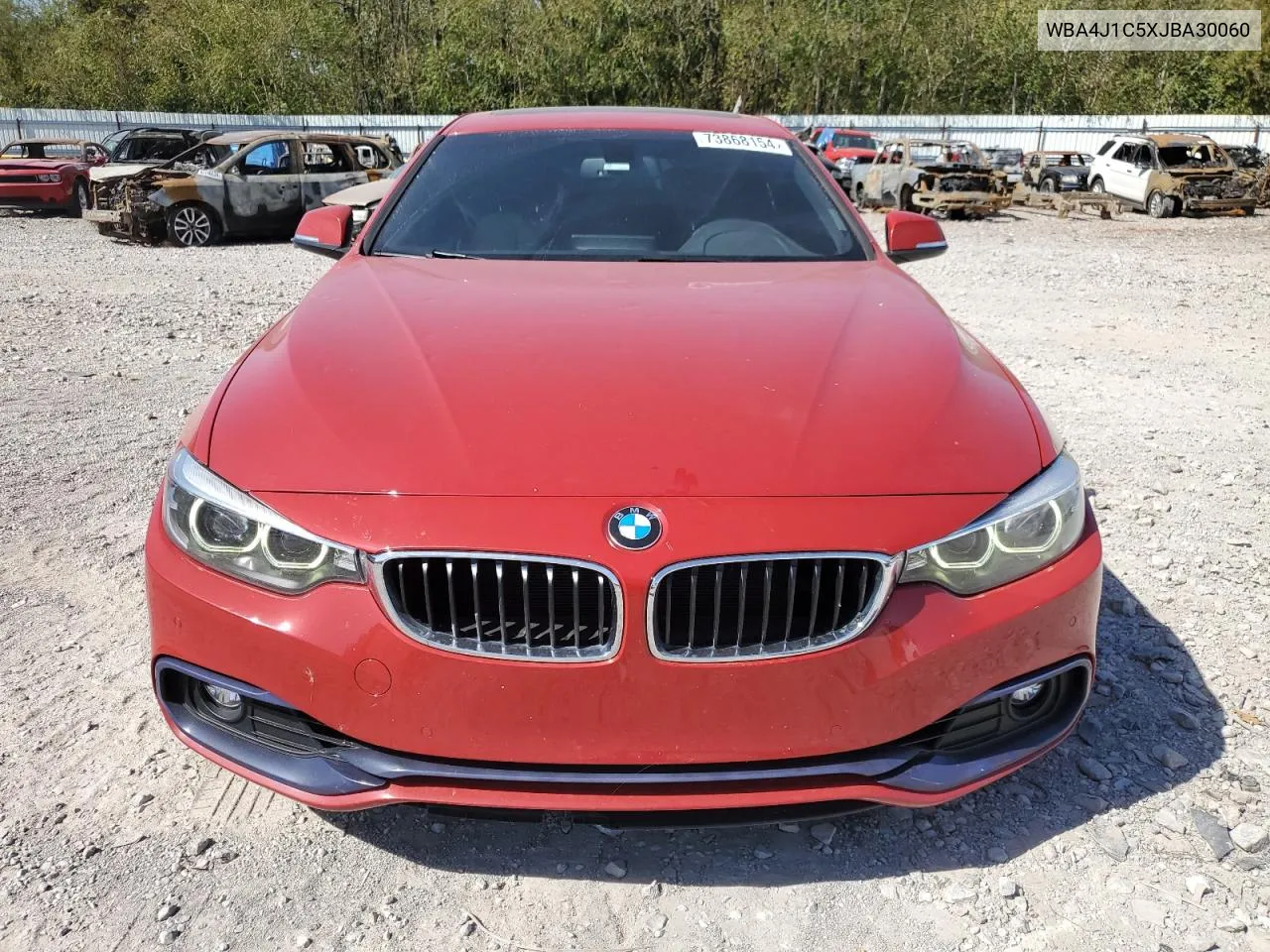 2018 BMW 430I Gran Coupe VIN: WBA4J1C5XJBA30060 Lot: 73868154