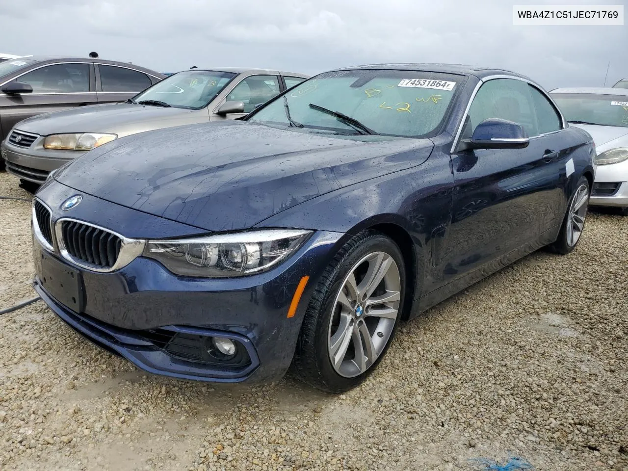 2018 BMW 430I VIN: WBA4Z1C51JEC71769 Lot: 74531864