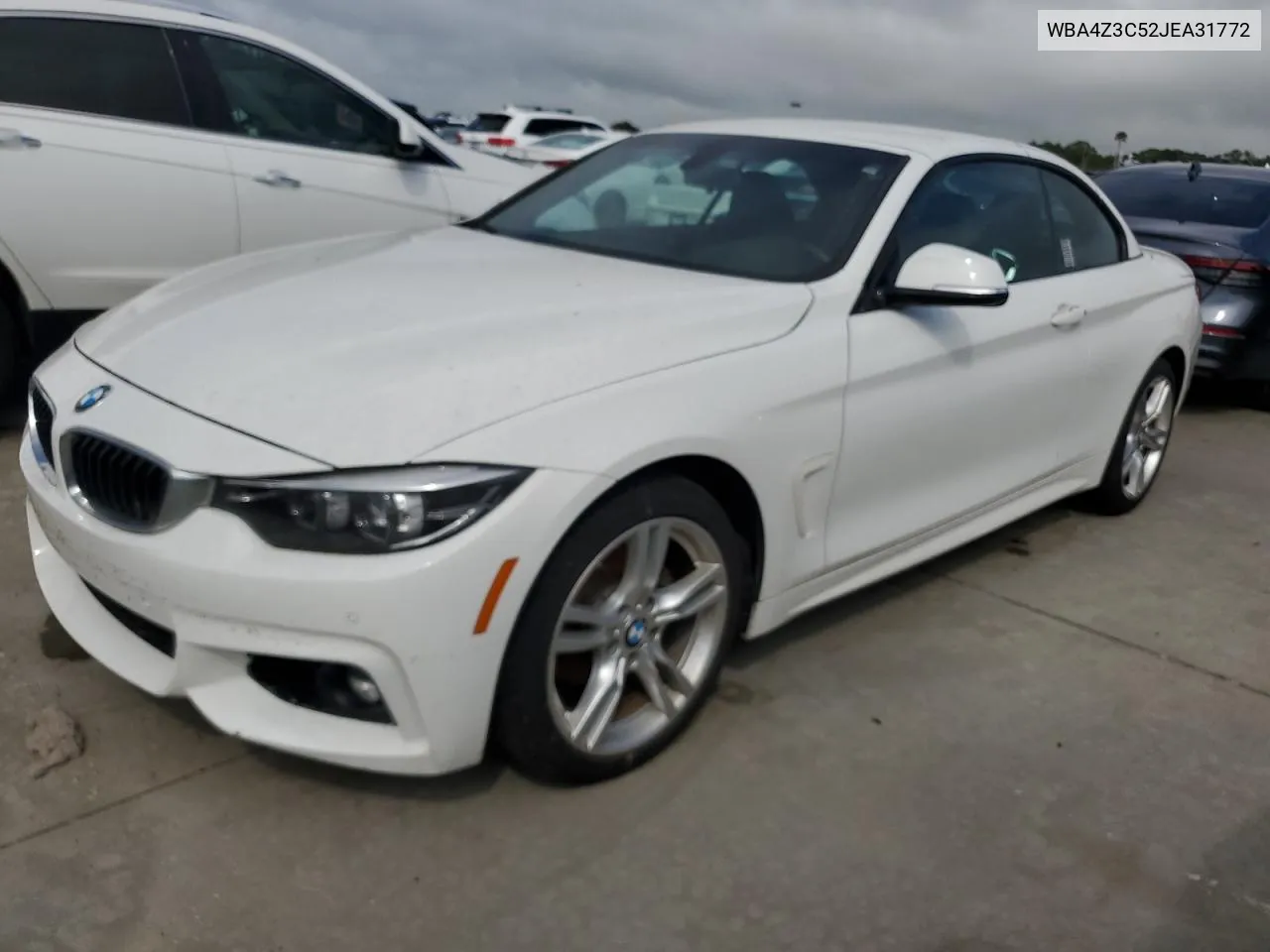 2018 BMW 430Xi VIN: WBA4Z3C52JEA31772 Lot: 74819384