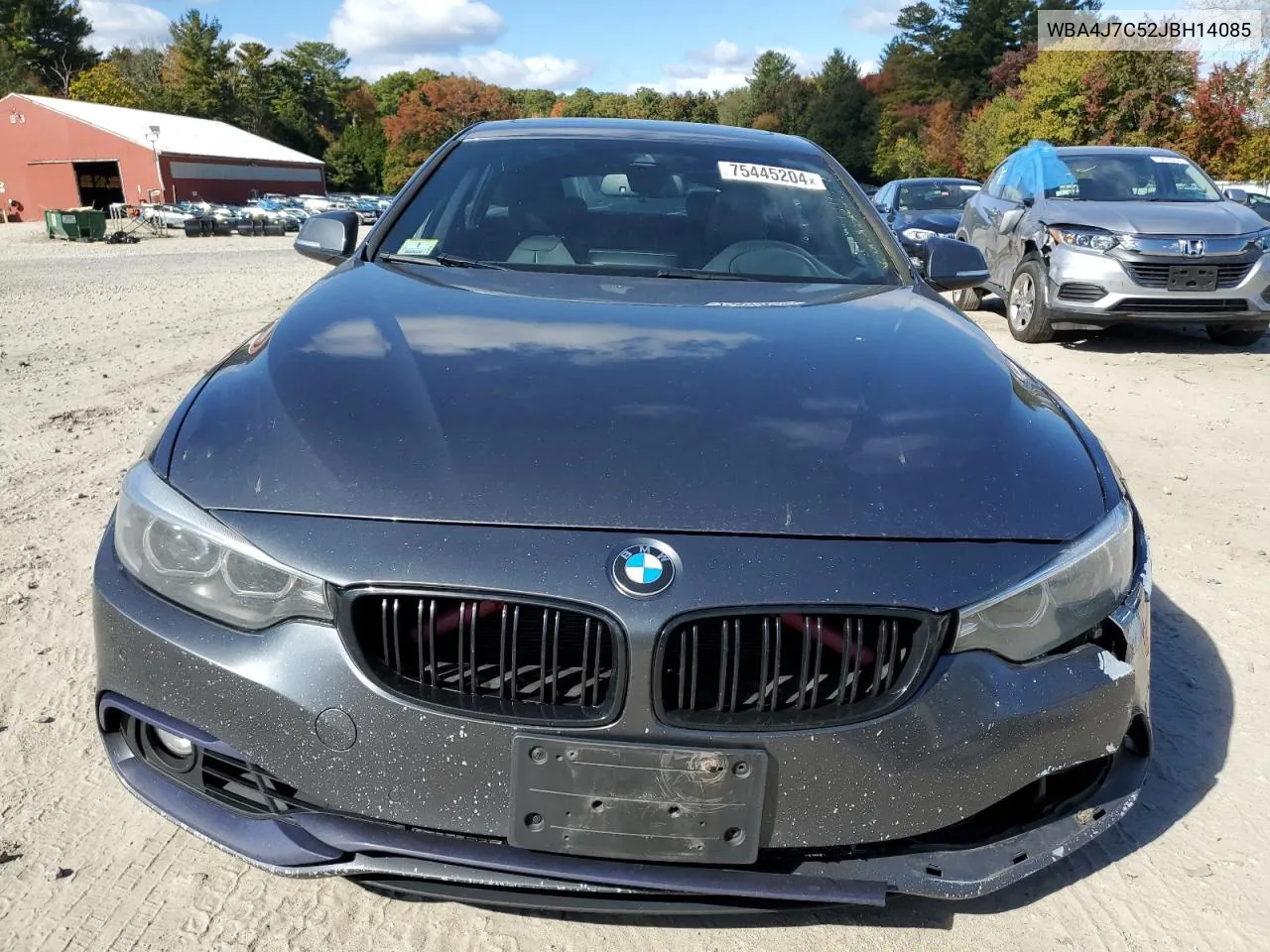 2018 BMW 440Xi Gran Coupe VIN: WBA4J7C52JBH14085 Lot: 75445204