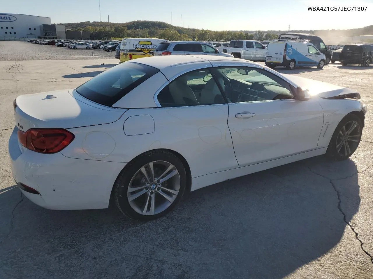 2018 BMW 430I VIN: WBA4Z1C57JEC71307 Lot: 75535244