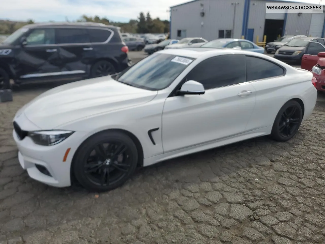 WBA4W3C5XJAC38653 2018 BMW 430I