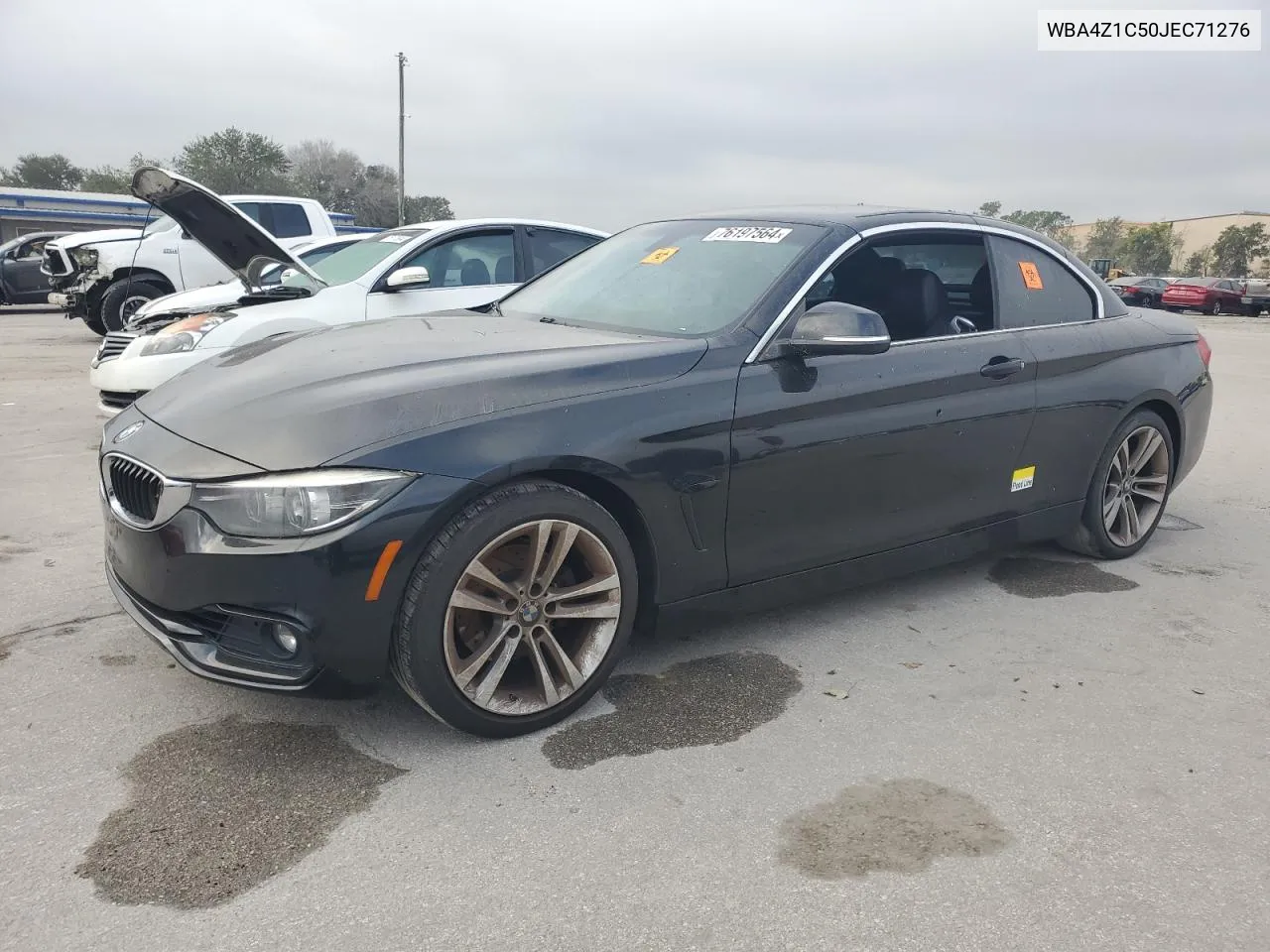 2018 BMW 430I VIN: WBA4Z1C50JEC71276 Lot: 76197564