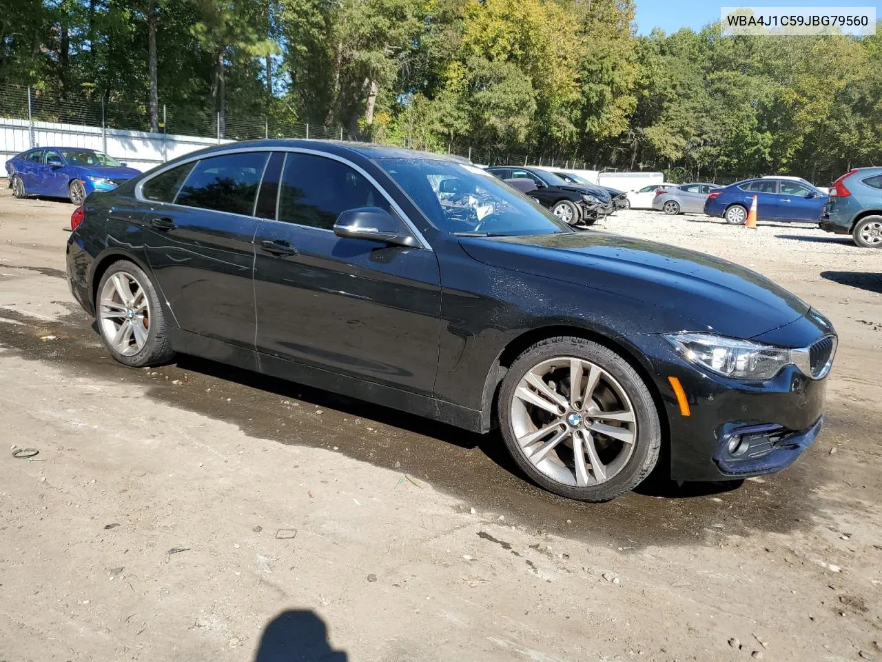 2018 BMW 430I Gran Coupe VIN: WBA4J1C59JBG79560 Lot: 76557024