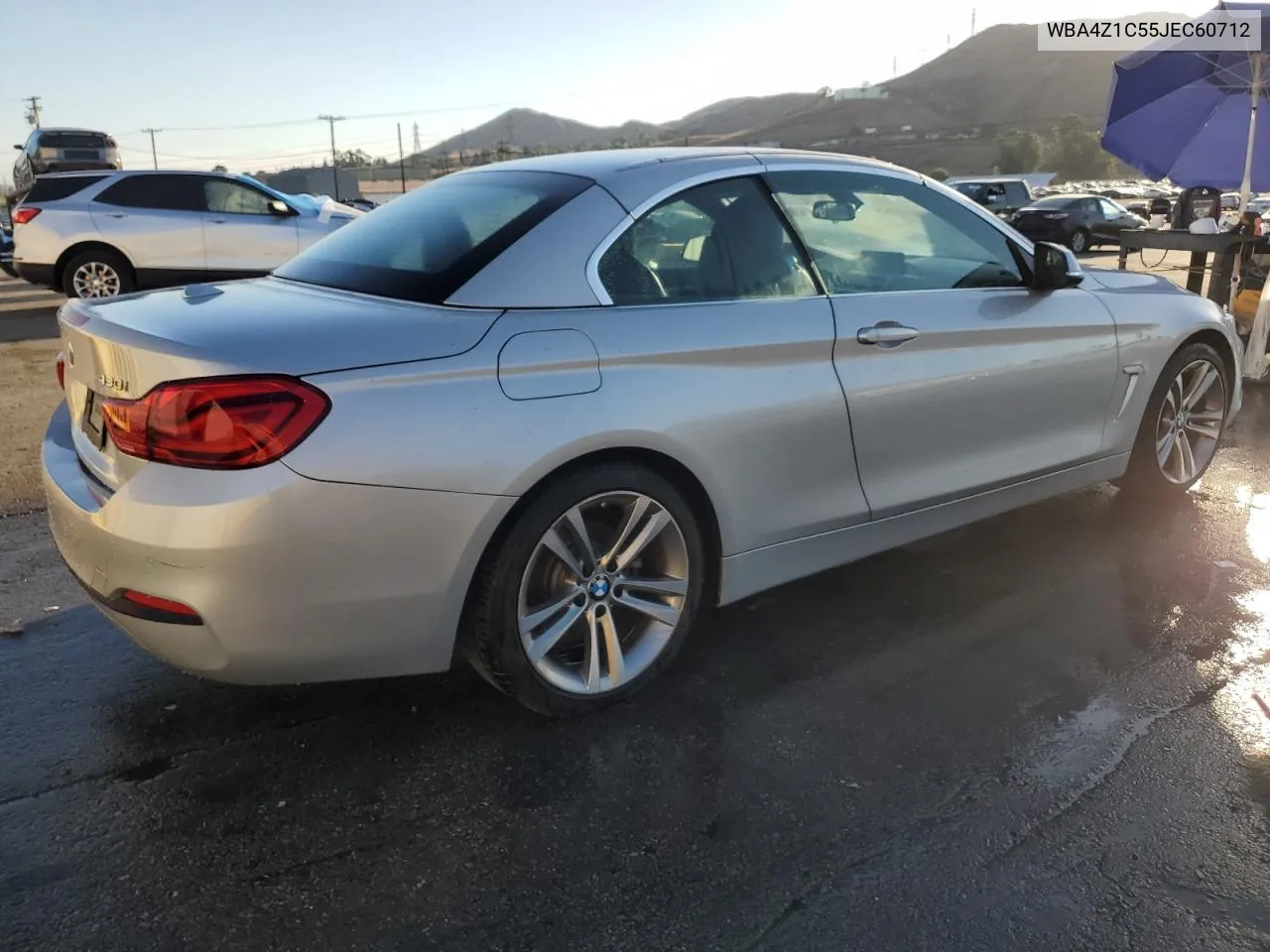 2018 BMW 430I VIN: WBA4Z1C55JEC60712 Lot: 76808074