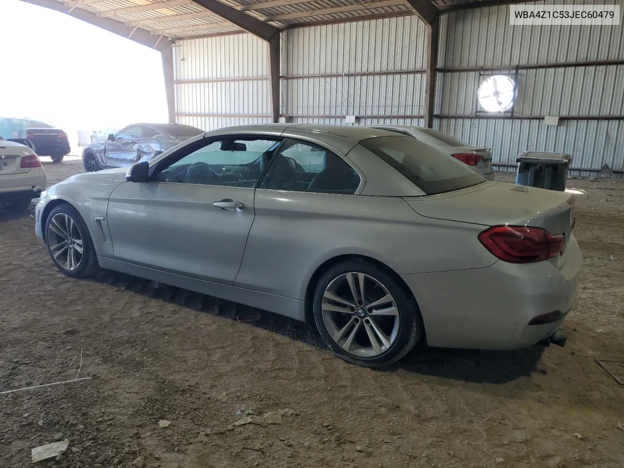 2018 BMW 430I VIN: WBA4Z1C53JEC60479 Lot: 77098264