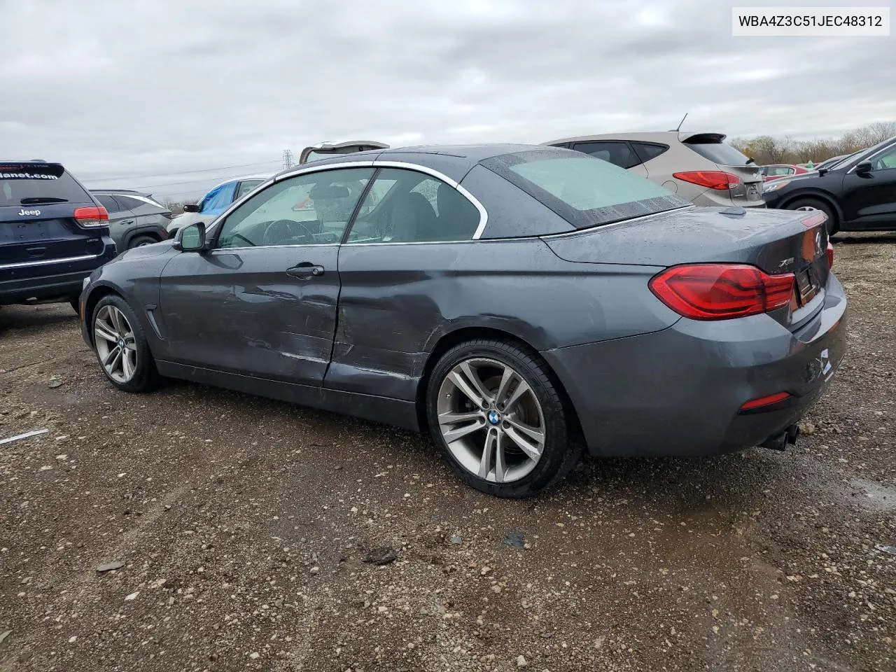 2018 BMW 430Xi VIN: WBA4Z3C51JEC48312 Lot: 79123594