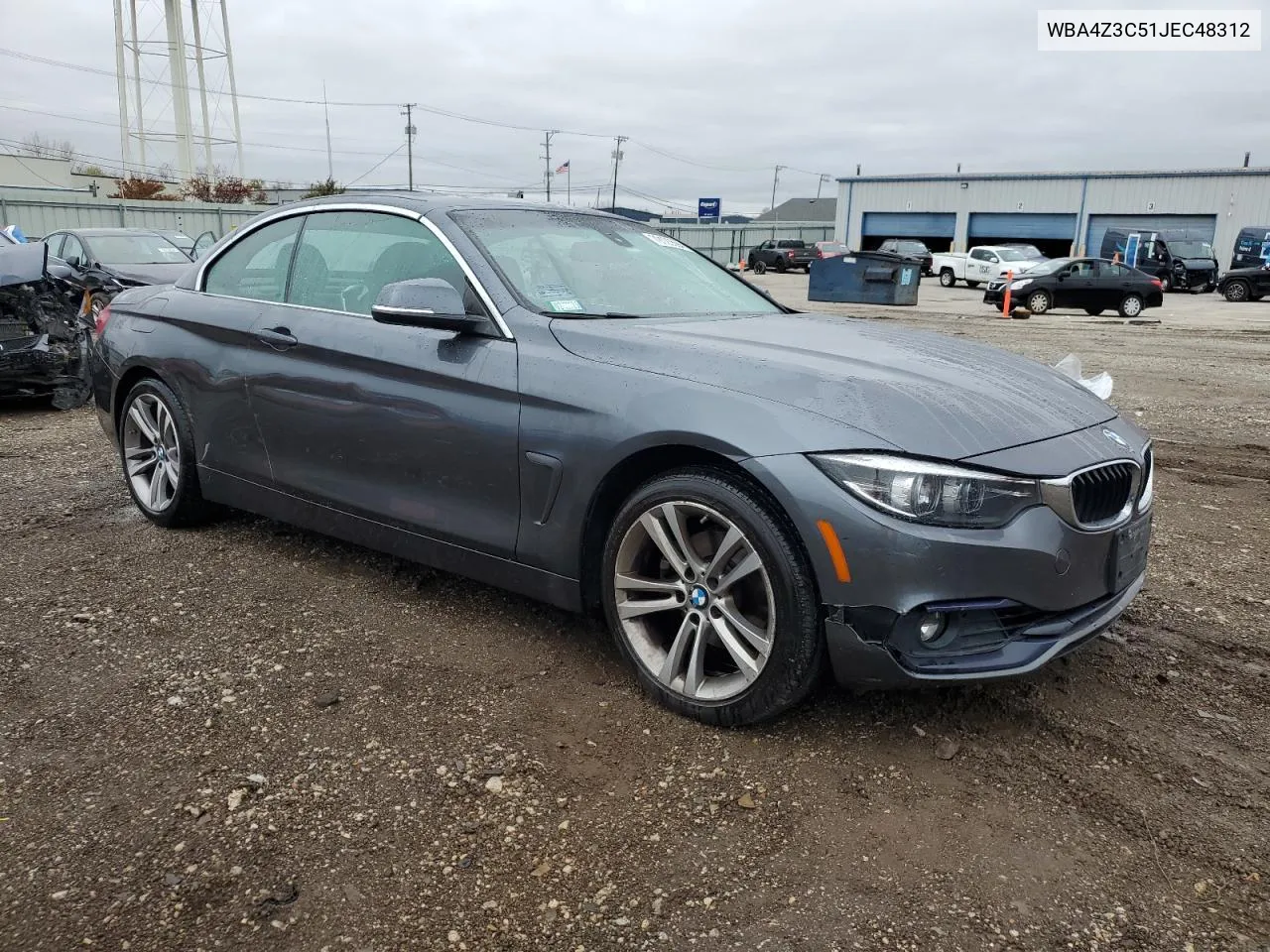 2018 BMW 430Xi VIN: WBA4Z3C51JEC48312 Lot: 79123594