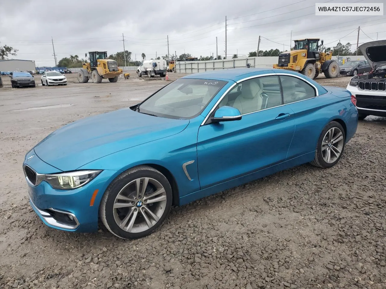 2018 BMW 430I VIN: WBA4Z1C57JEC72456 Lot: 79837904