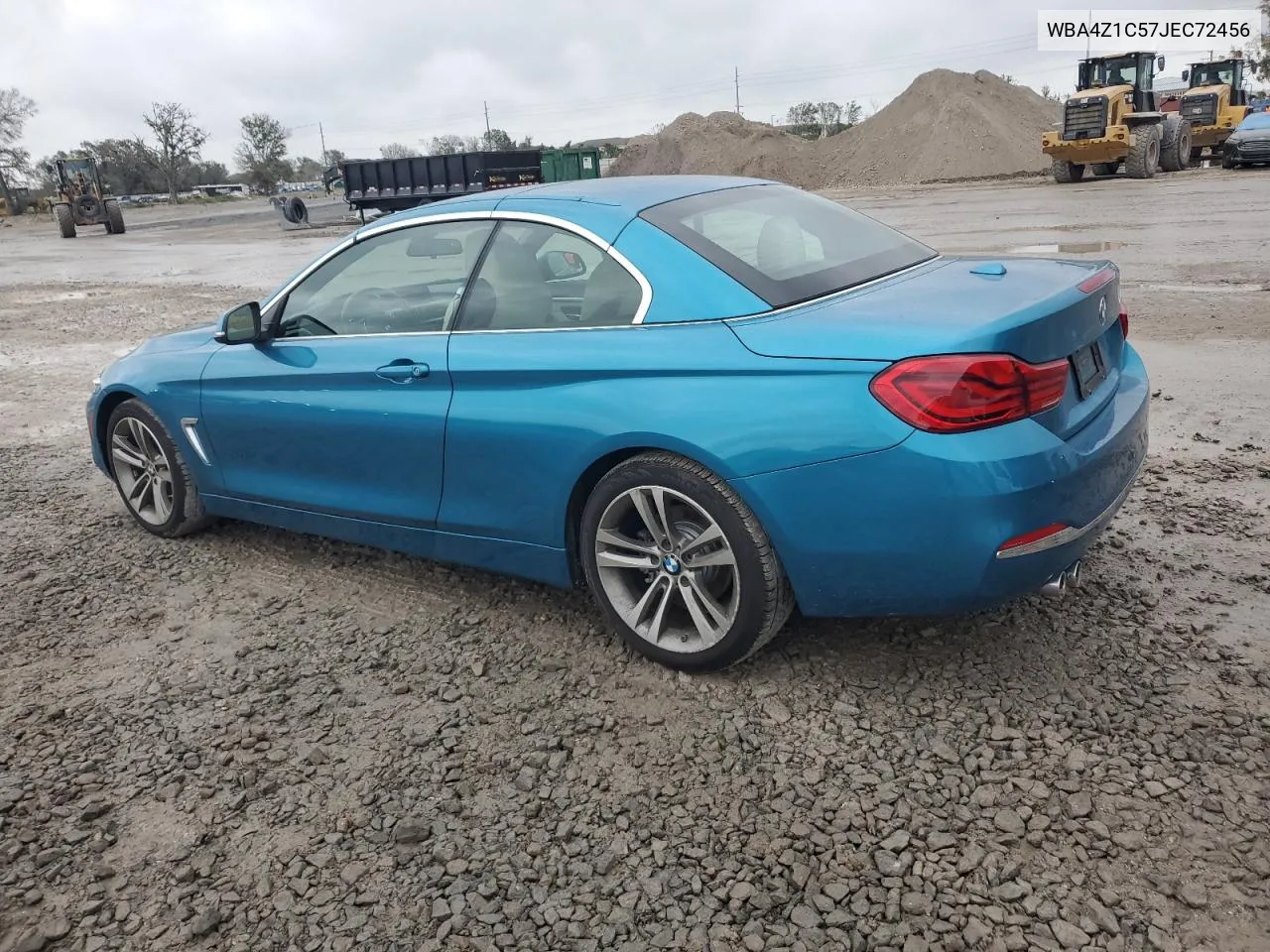 2018 BMW 430I VIN: WBA4Z1C57JEC72456 Lot: 79837904