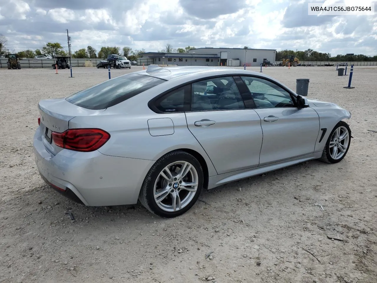 2018 BMW 430I Gran Coupe VIN: WBA4J1C56JBG75644 Lot: 80232344