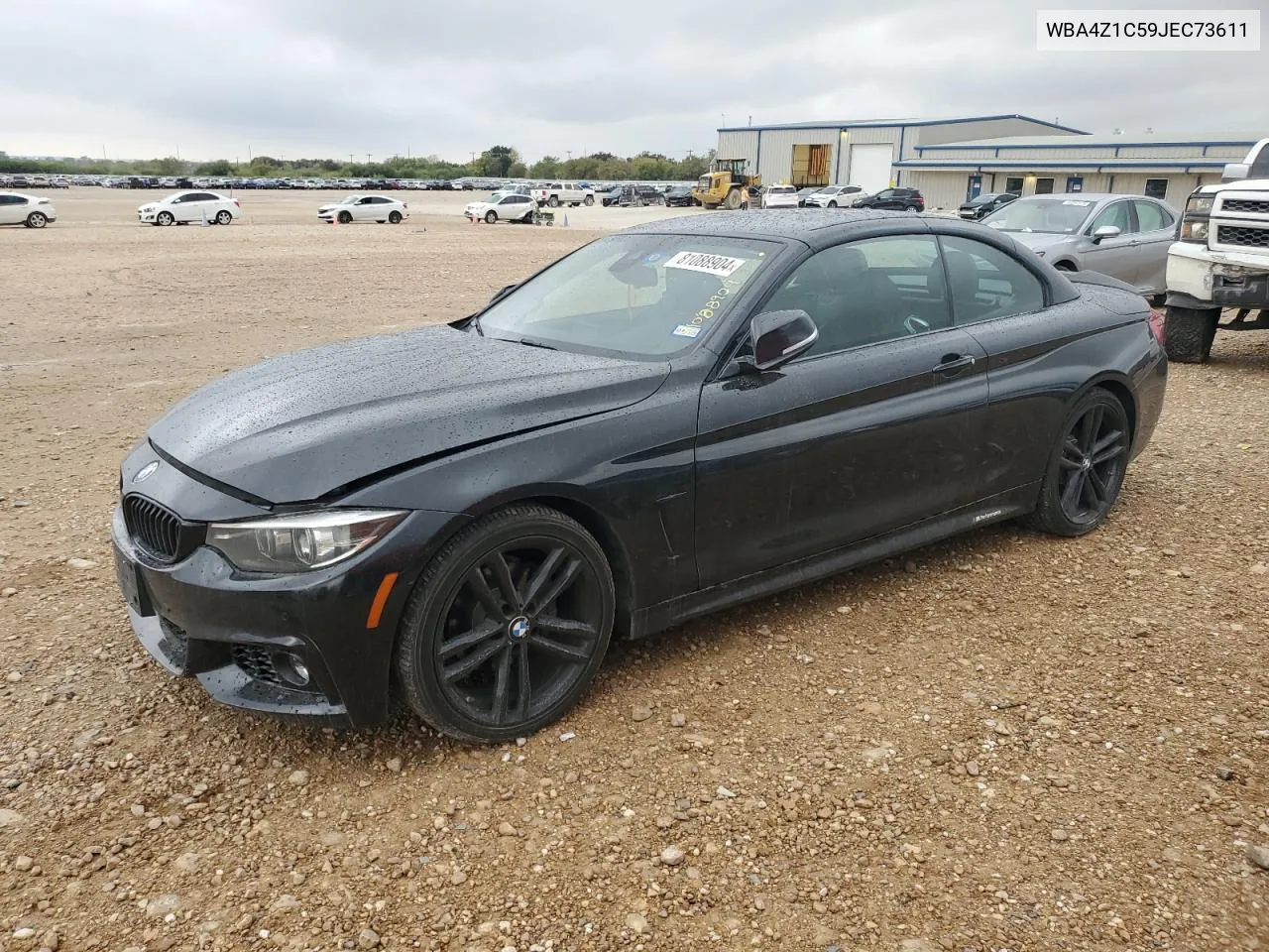 2018 BMW 430I VIN: WBA4Z1C59JEC73611 Lot: 81088904