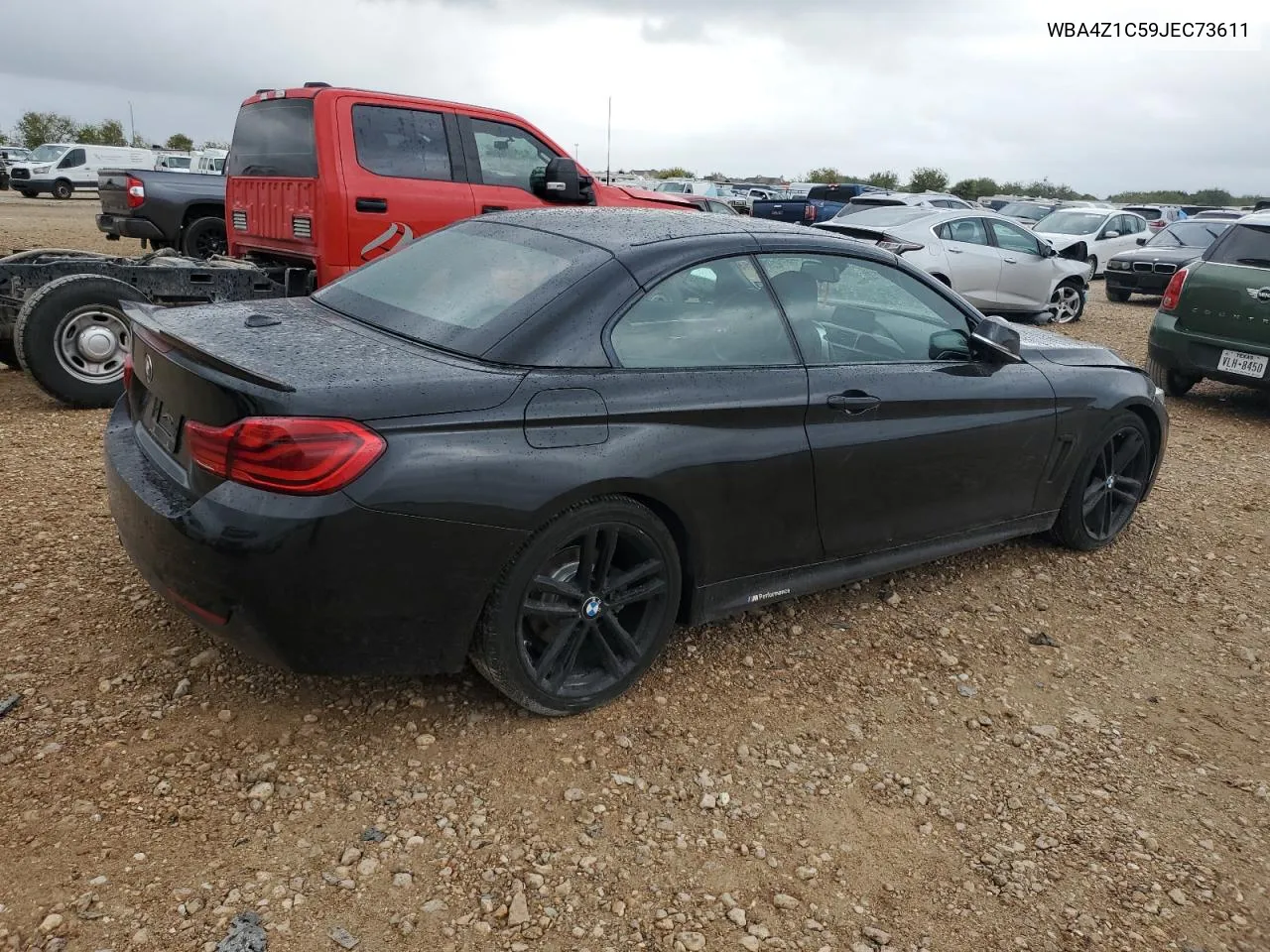 2018 BMW 430I VIN: WBA4Z1C59JEC73611 Lot: 81088904