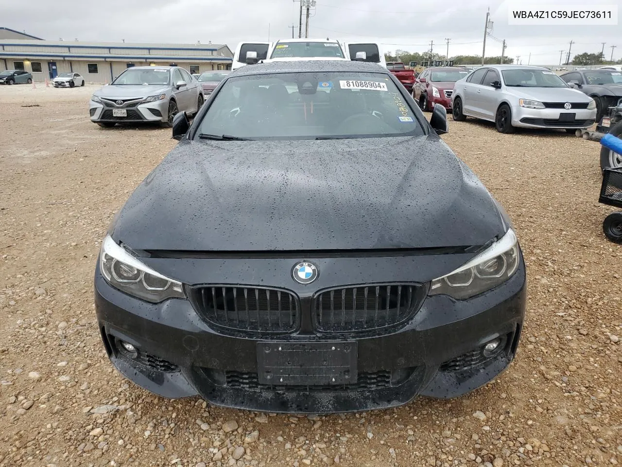 2018 BMW 430I VIN: WBA4Z1C59JEC73611 Lot: 81088904