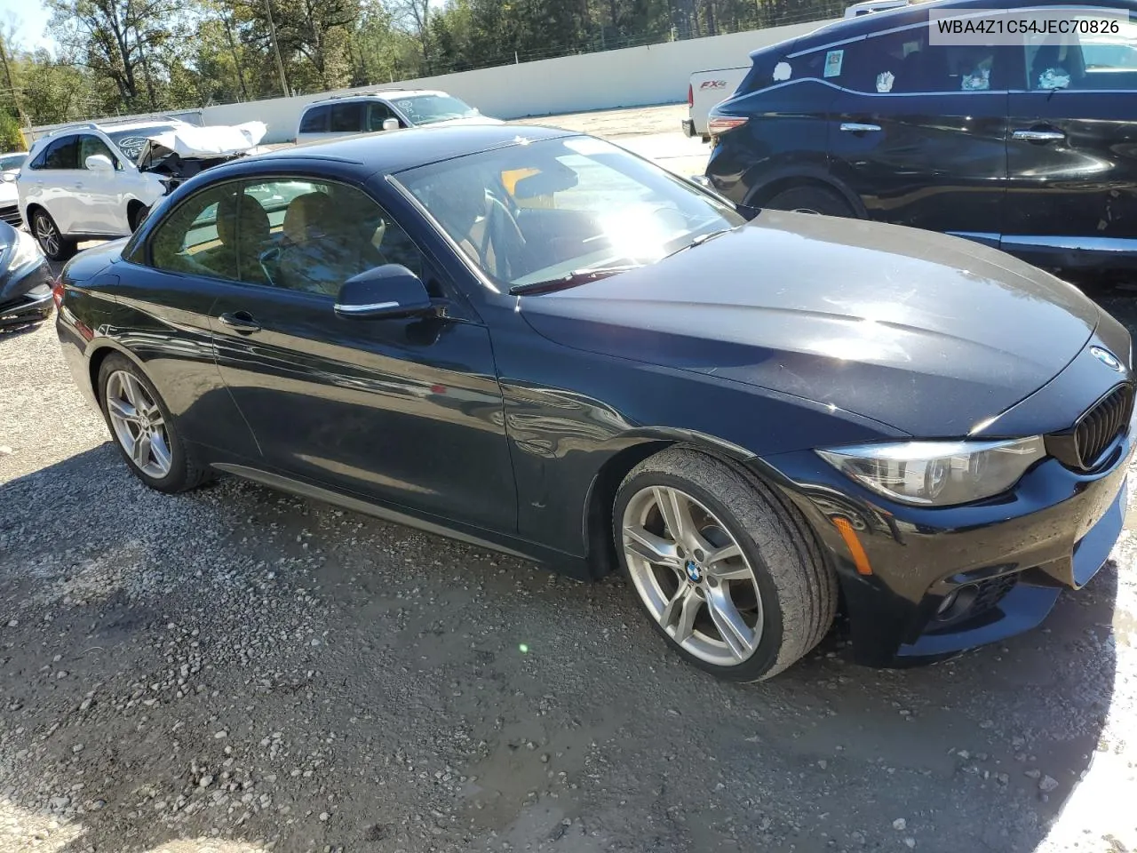 2018 BMW 430I VIN: WBA4Z1C54JEC70826 Lot: 81357104