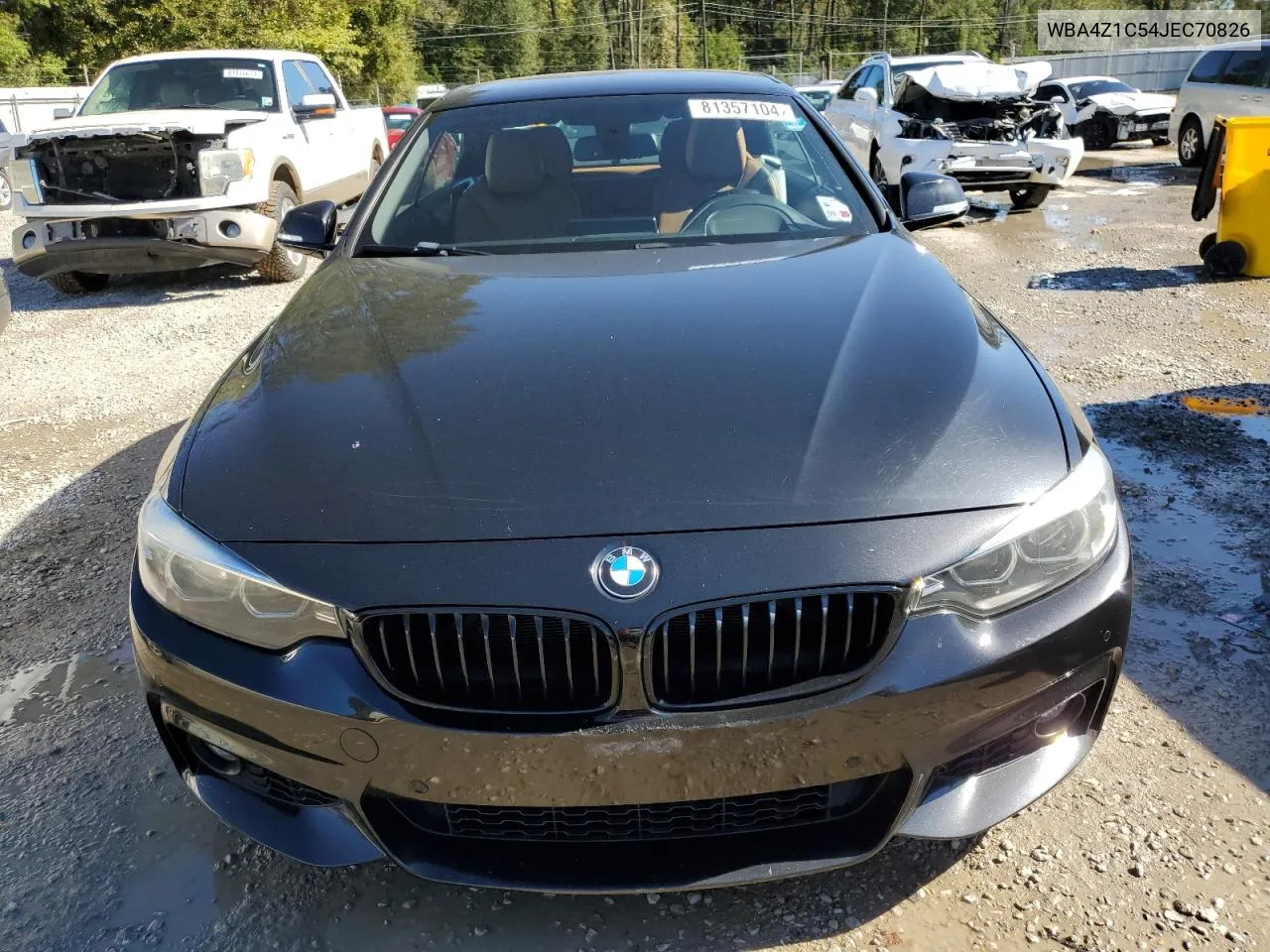 2018 BMW 430I VIN: WBA4Z1C54JEC70826 Lot: 81357104