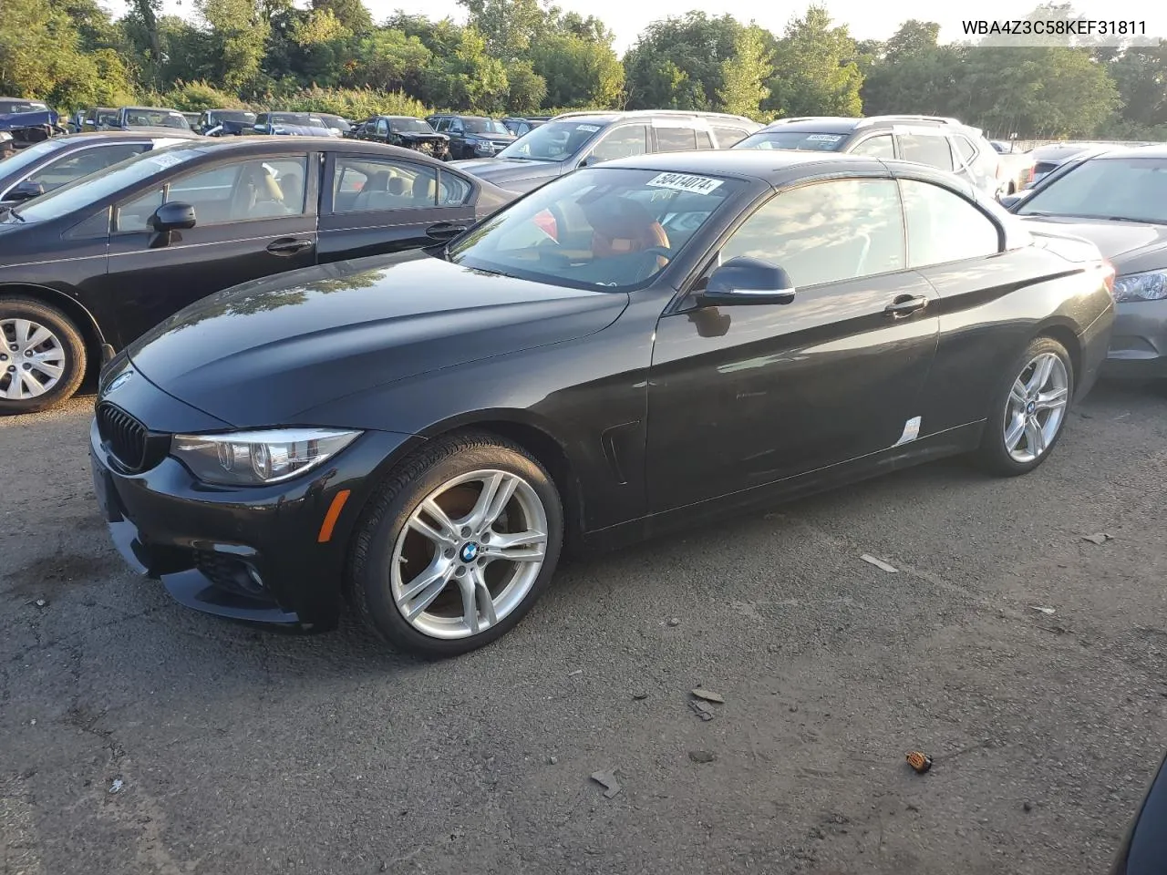 2019 BMW 430Xi VIN: WBA4Z3C58KEF31811 Lot: 50414074