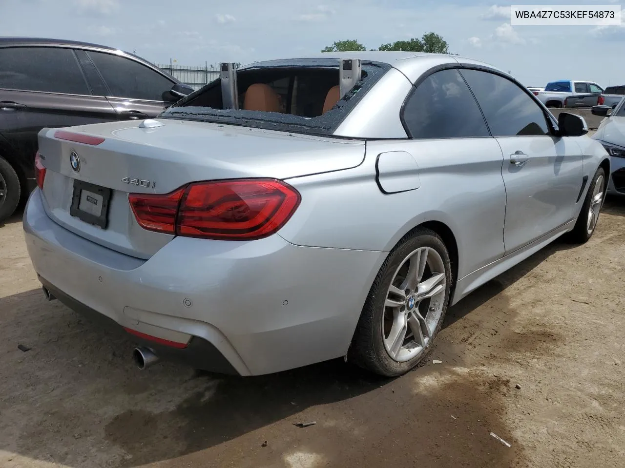 2019 BMW 440Xi VIN: WBA4Z7C53KEF54873 Lot: 54964594