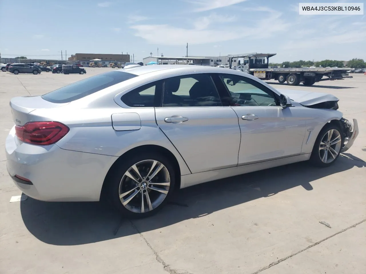 2019 BMW 430Xi Gran Coupe VIN: WBA4J3C53KBL10946 Lot: 60681224