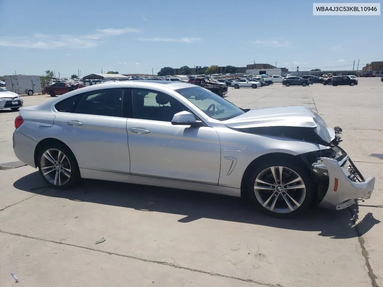 2019 BMW 430Xi Gran Coupe VIN: WBA4J3C53KBL10946 Lot: 60681224