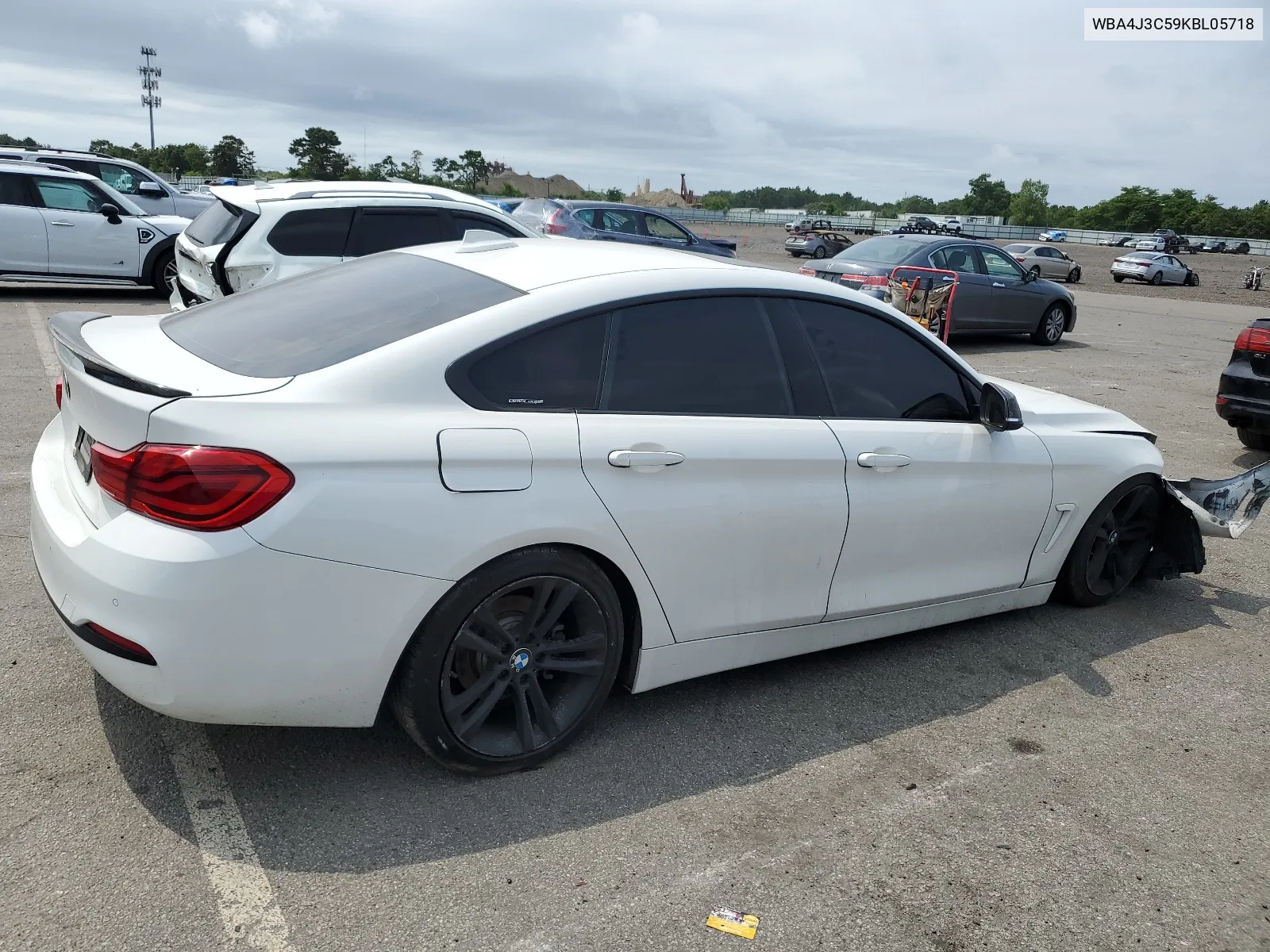 2019 BMW 430Xi Gran Coupe VIN: WBA4J3C59KBL05718 Lot: 63100794