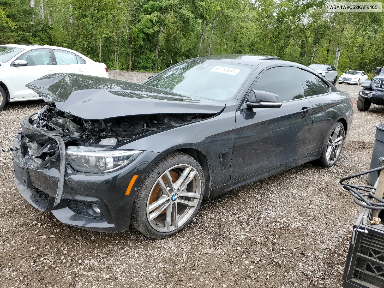 2019 BMW 440Xi VIN: WBA4W9C52KAF94051 Lot: 65752604