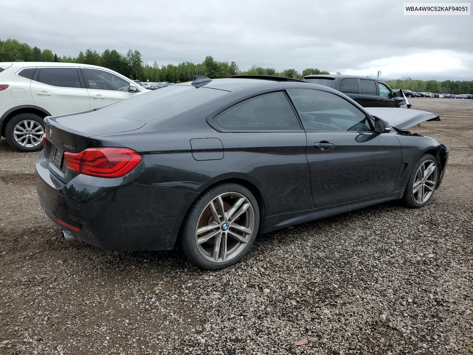 2019 BMW 440Xi VIN: WBA4W9C52KAF94051 Lot: 65752604