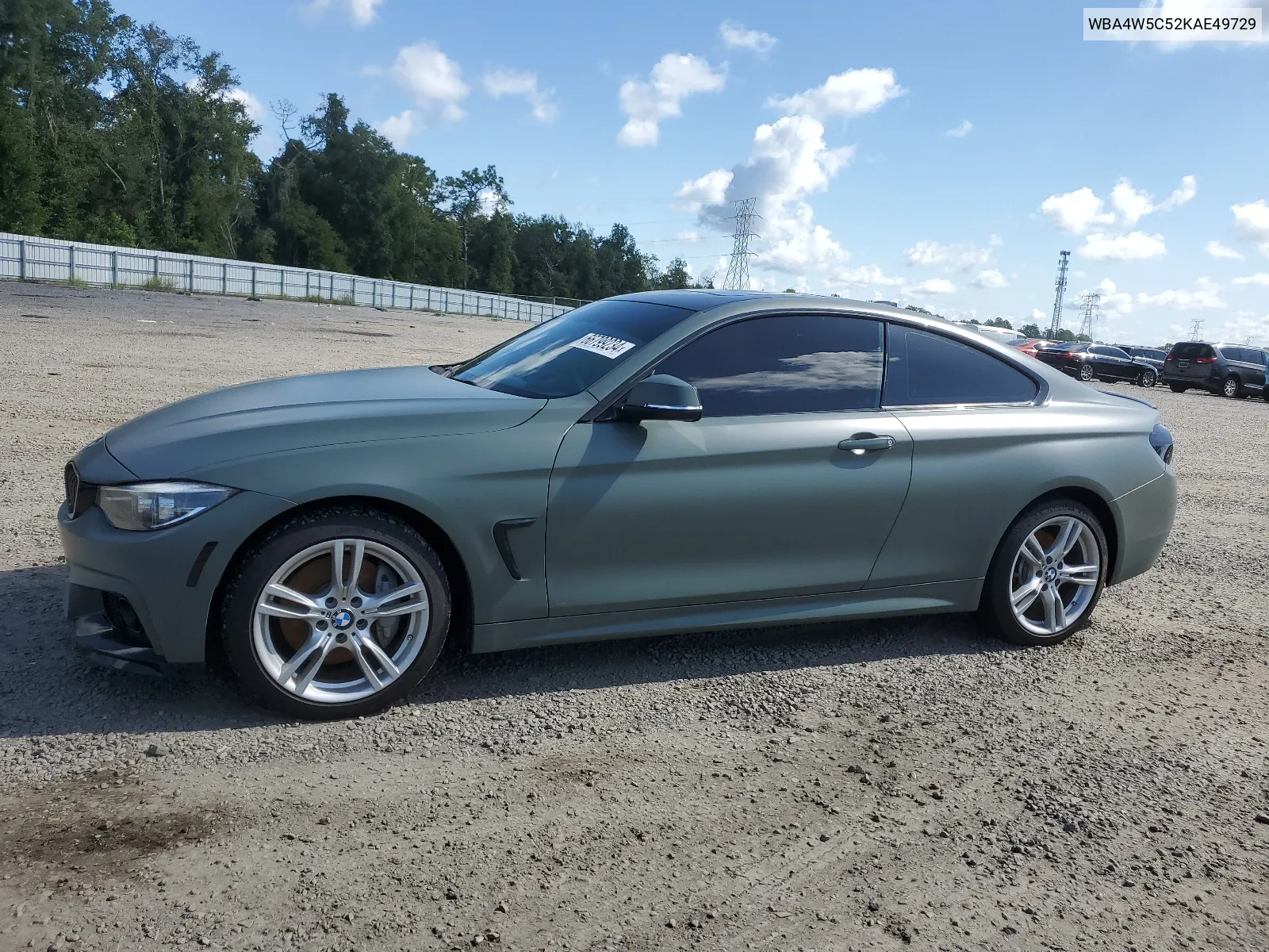 2019 BMW 430Xi VIN: WBA4W5C52KAE49729 Lot: 66799234