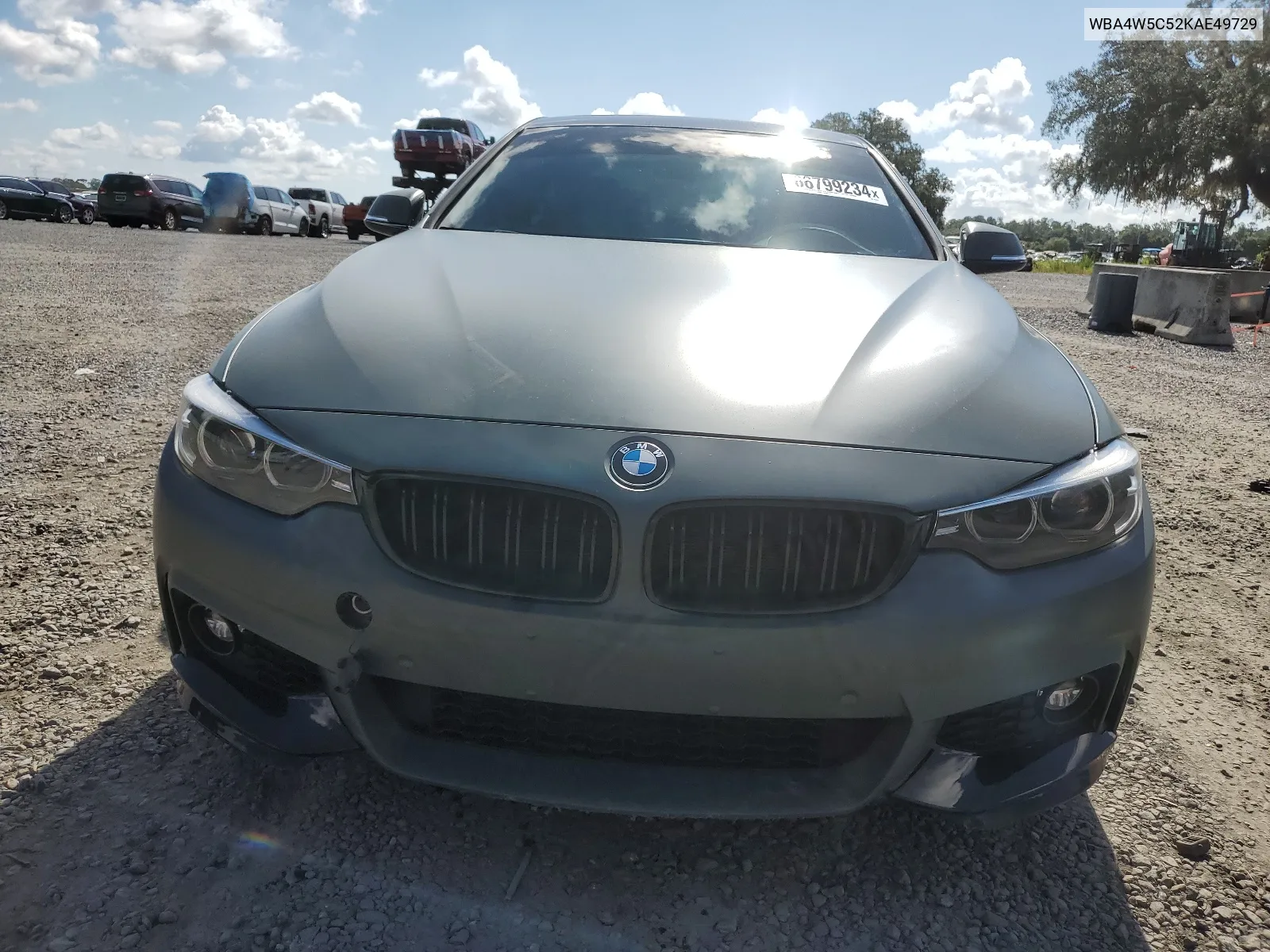 2019 BMW 430Xi VIN: WBA4W5C52KAE49729 Lot: 66799234