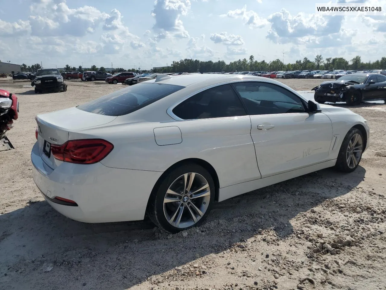 2019 BMW 430Xi VIN: WBA4W5C5XKAE51048 Lot: 68105134