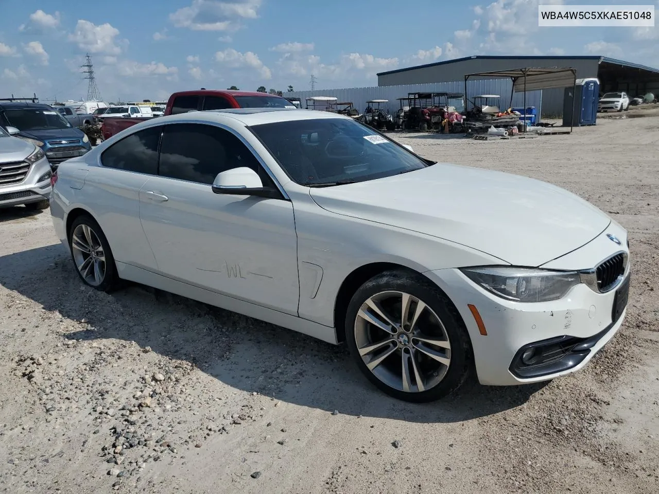 2019 BMW 430Xi VIN: WBA4W5C5XKAE51048 Lot: 68105134