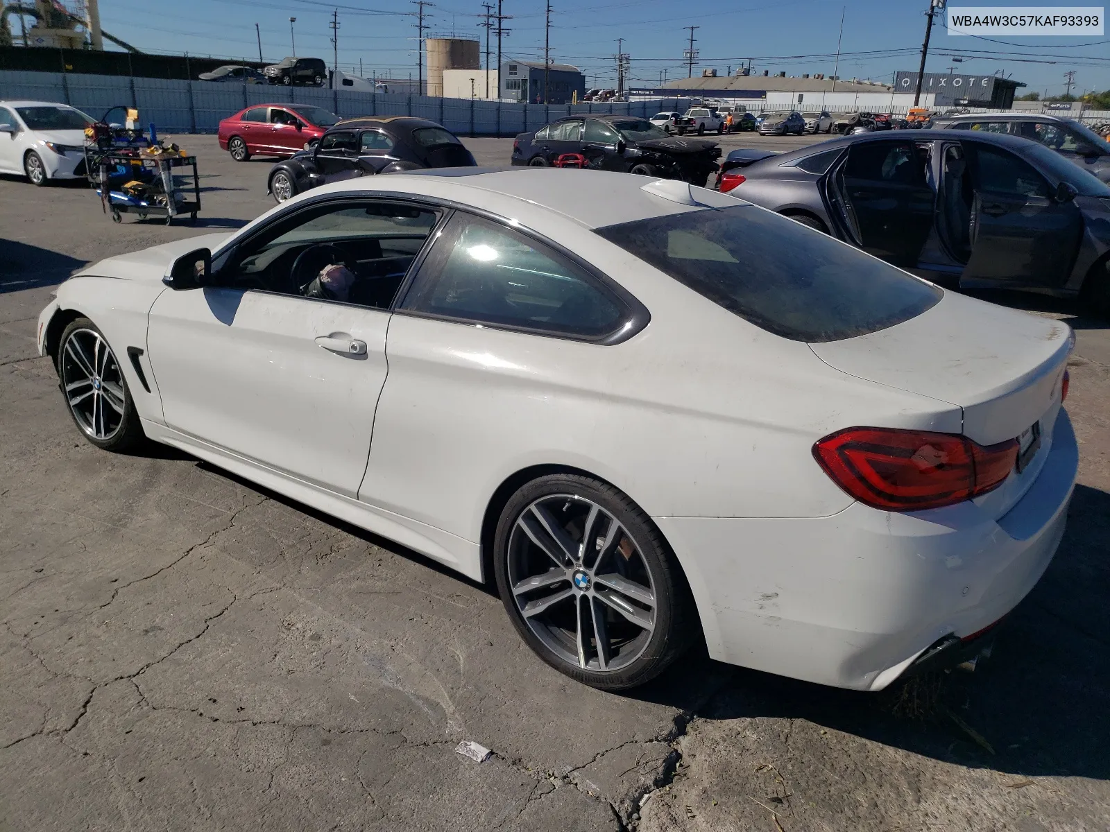 2019 BMW 430I VIN: WBA4W3C57KAF93393 Lot: 68144874