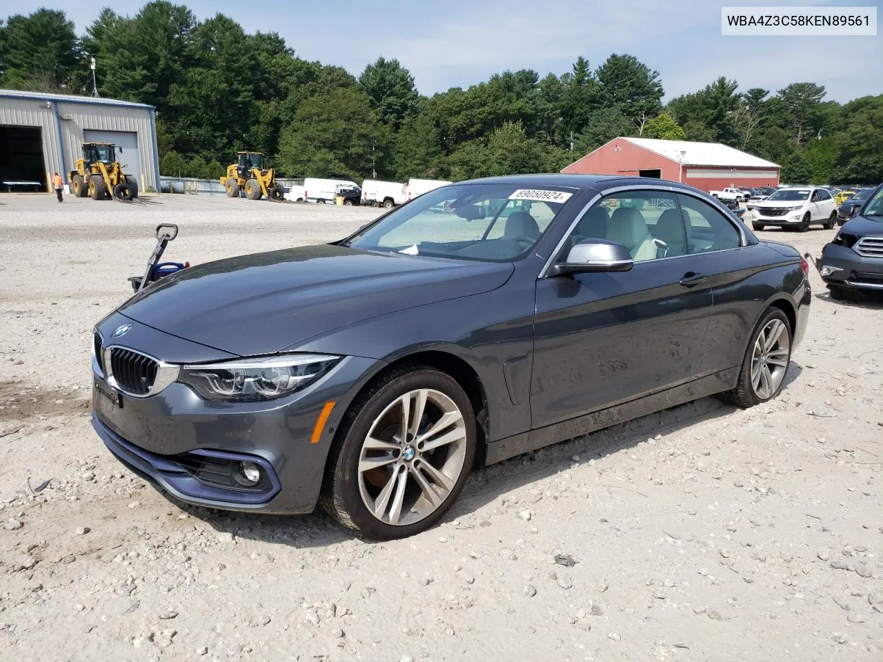 2019 BMW 430Xi VIN: WBA4Z3C58KEN89561 Lot: 69050924