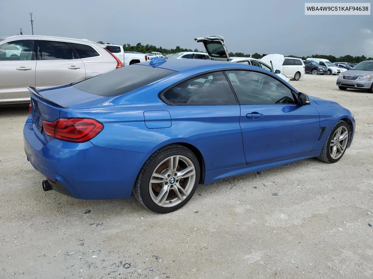 2019 BMW 440Xi VIN: WBA4W9C51KAF94638 Lot: 69089974