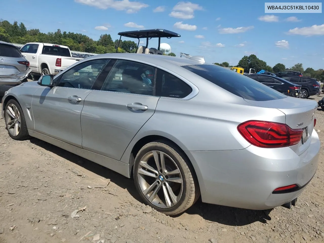 WBA4J3C51KBL10430 2019 BMW 430Xi Gran Coupe