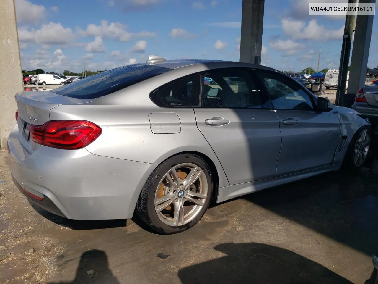 2019 BMW 430I Gran Coupe VIN: WBA4J1C52KBM16101 Lot: 71364954