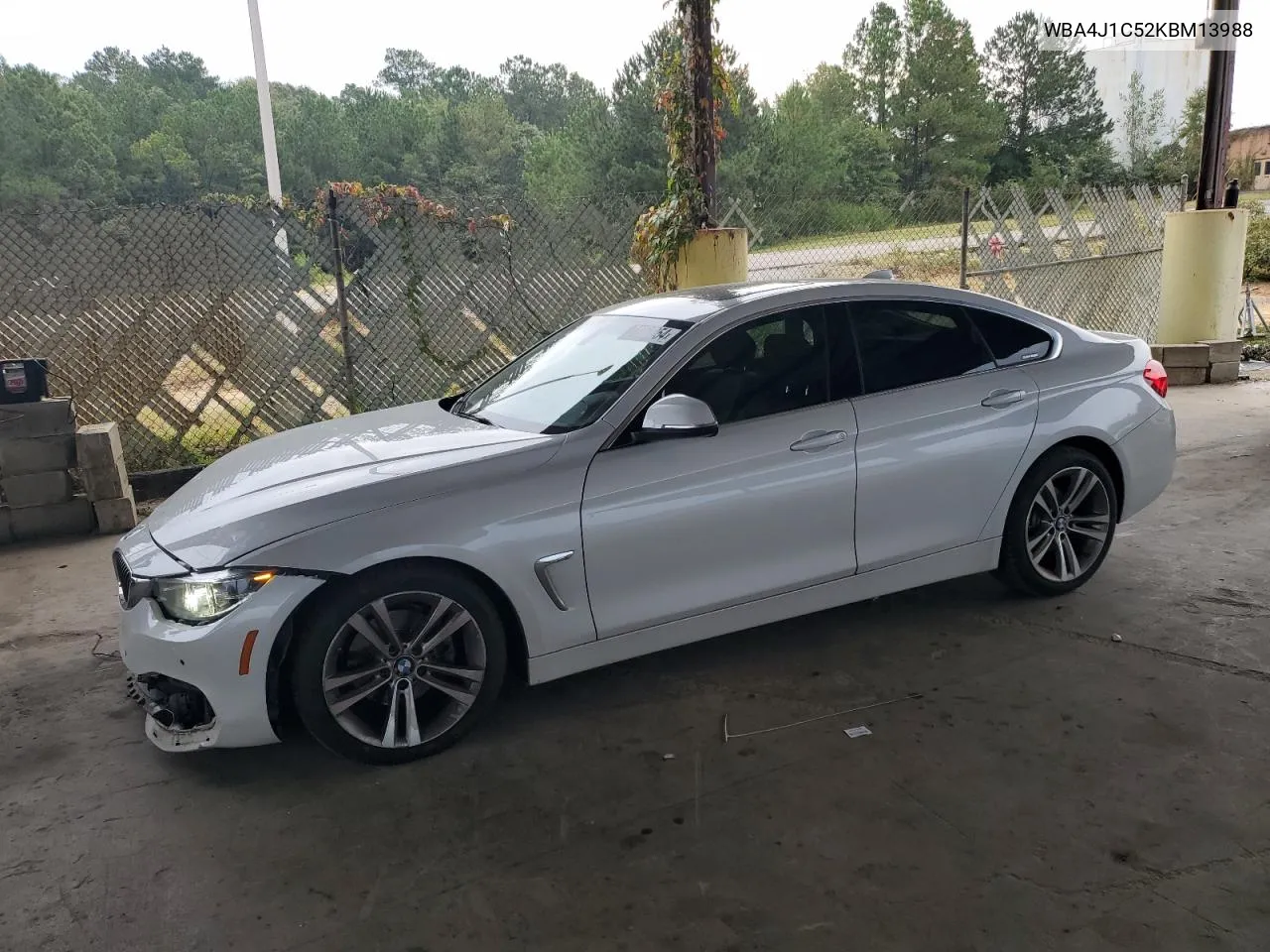 2019 BMW 430I Gran Coupe VIN: WBA4J1C52KBM13988 Lot: 71960854