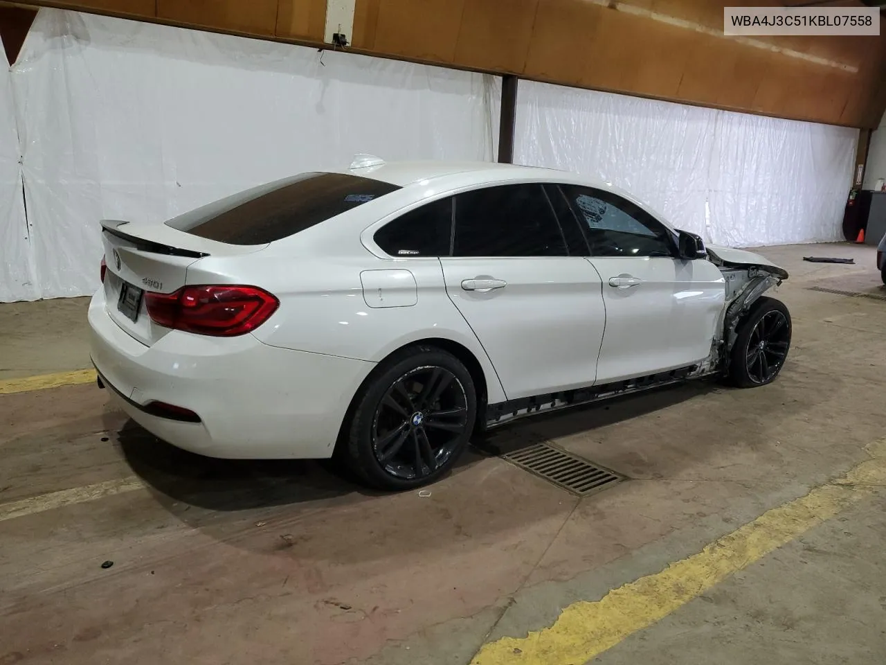 WBA4J3C51KBL07558 2019 BMW 430Xi Gran Coupe